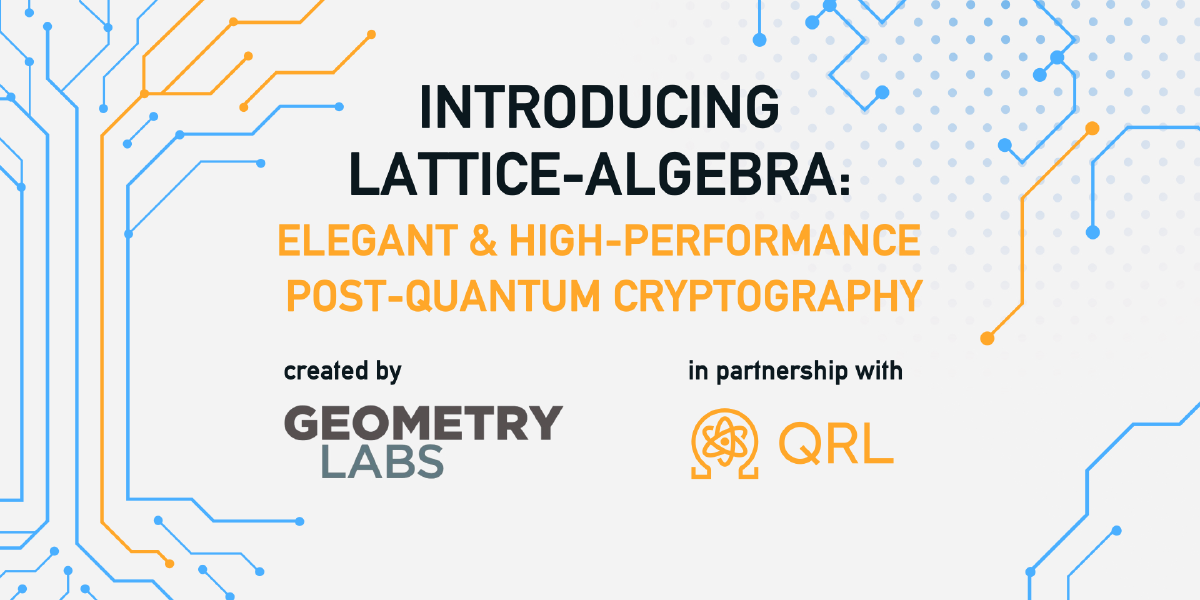 Introducing latticealgebra An elegant, highperformance postquantum